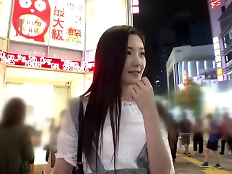 A Guy Fucks A Hot Asian Teen In Standing Pose.