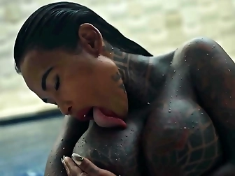 Witness The Intensely Sexy Japanase Milf With Gigantic Boobs Pleasure Herself To Orgasmic Bliss