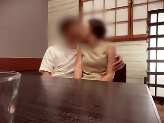 Jav Amateur Couple's Naughty Adventure In An Izakaya - Private And Real Nakadashi Footage!