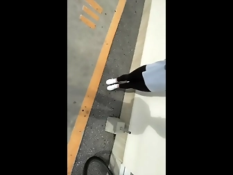 Japanese Fan Will Happily Blow The Winner!