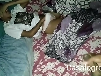 Sweet Step-Daughter's Sleepy Masturbation Leads To Stepfather's Hot Ejaculation