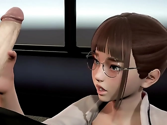 Craving The Boss's Cock - Exclusive Jav Animation Reveals The Naughty Secretary's Desires