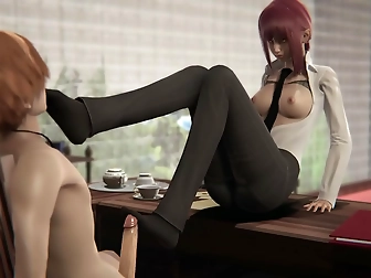 Welcome To The World Of Makima - Enjoy Luscious Makima's Seductive Adventure With Denji In Hentai Uncensored 3d Sfm Game!