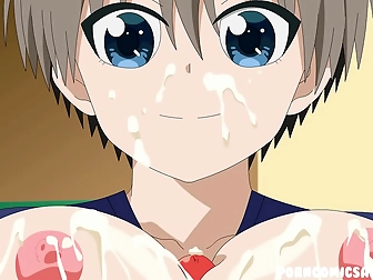 Hana Uzaki's Luscious Adventures - A Jav Porn Parody With Hard Sex! (Anime Hentai)
