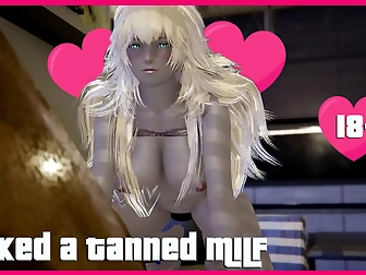 Enjoy A Steamy Fling With A Tanned Milf In This Jav Hentai!