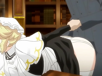 Busty Maid Serves Up Sexy Time Before Dinner